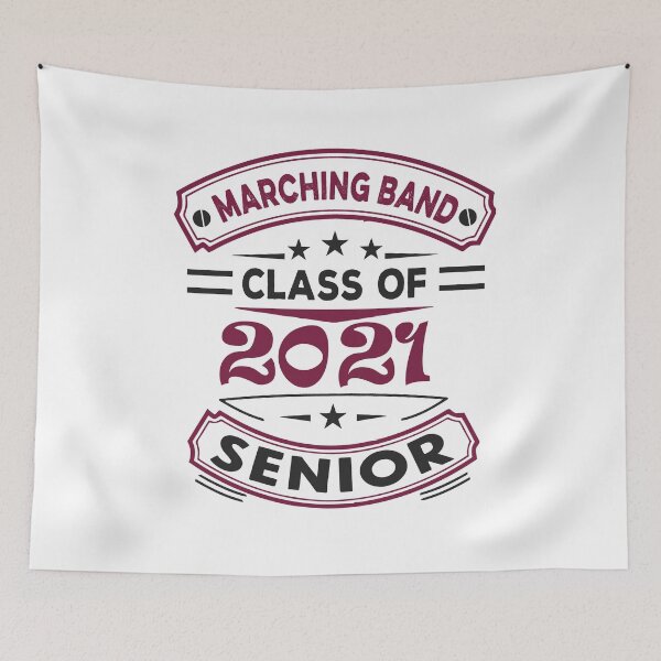 Item preview, Marching Band - Class of 2021 - Senior designed and sold by BandMomDesigns.