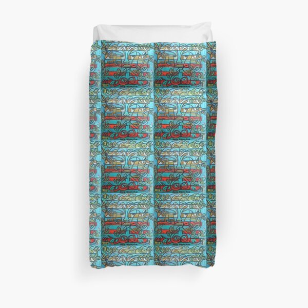 Hexagram 37: Jiā Rén (Family) Duvet Cover