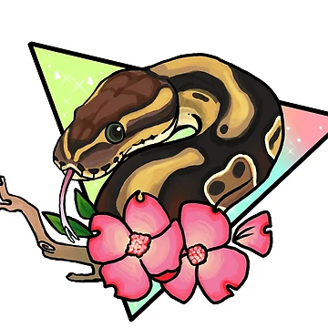 Artwork thumbnail, Magical Ball Python by Morgan Carpenter