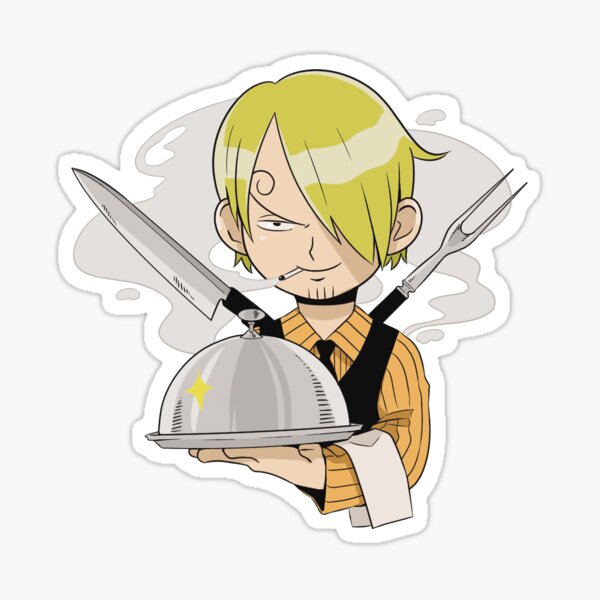 Roronoa Zoro Katanas Kawaii One Piece Weatherproof Anime Sticker 6