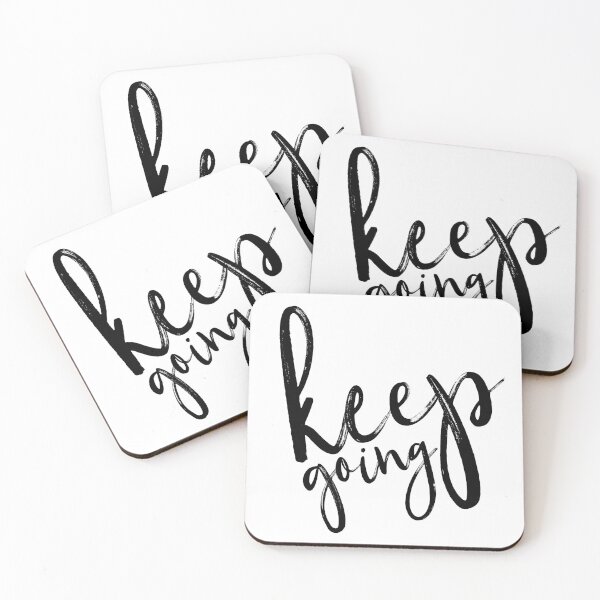 Item preview, Keep Going Motivational Quote designed and sold by knightsydesign.
