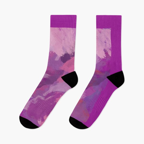 Item preview, Random brush strokes - purple and pink designed and sold by aussieforgood.