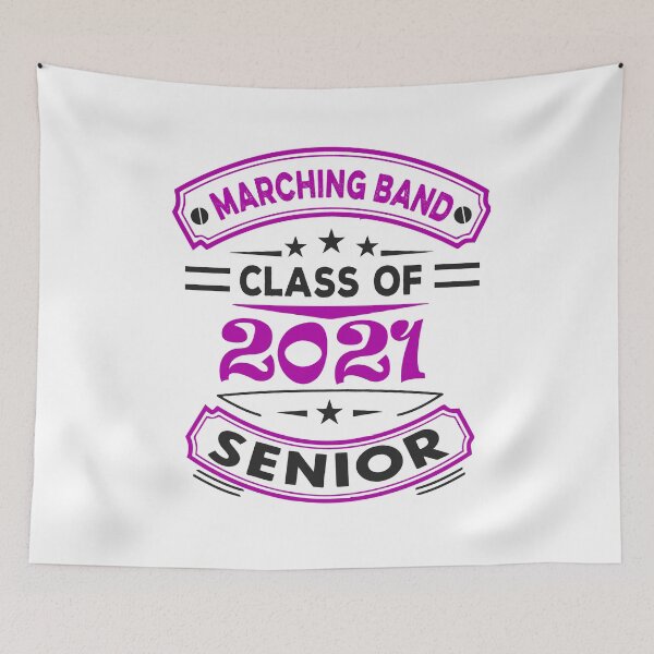 Item preview, Marching Band - Class of 2021 - Senior designed and sold by BandMomDesigns.