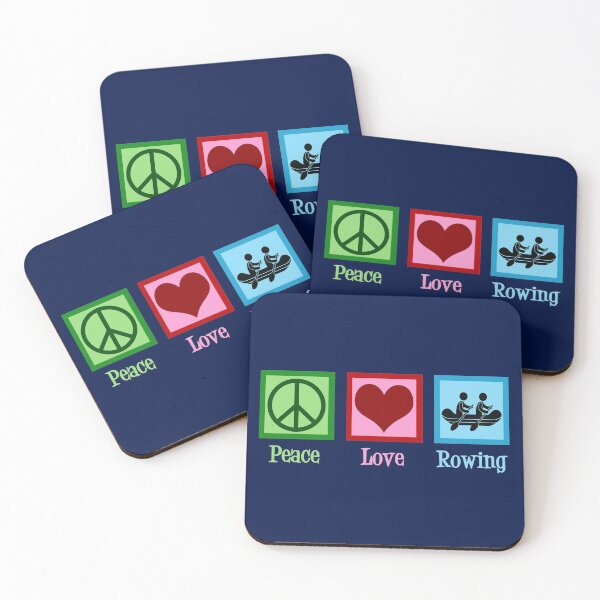 Item preview, Peace Love Rowing designed and sold by Epic Love Designs.