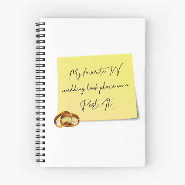 Item preview, My favorite TV wedding took place on a Post-It designed and sold by KBwiththeTees.