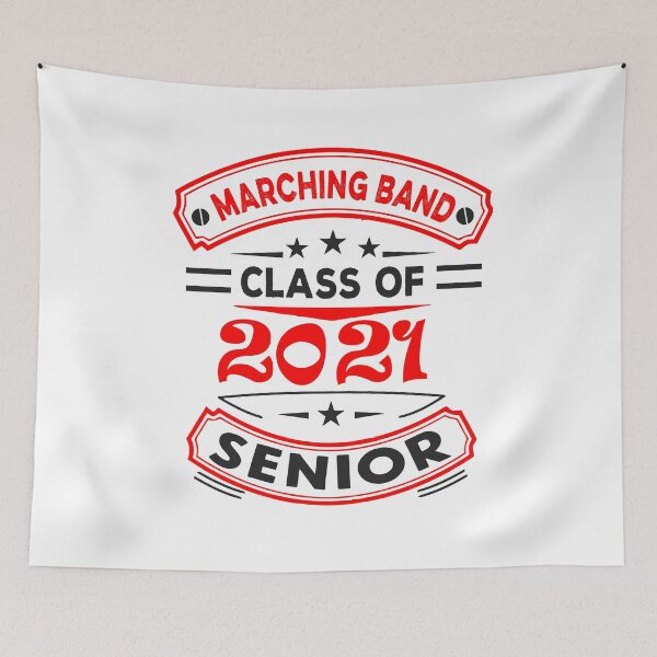 Item preview, Marching Band - Class of 2021 - Senior designed and sold by BandMomDesigns.