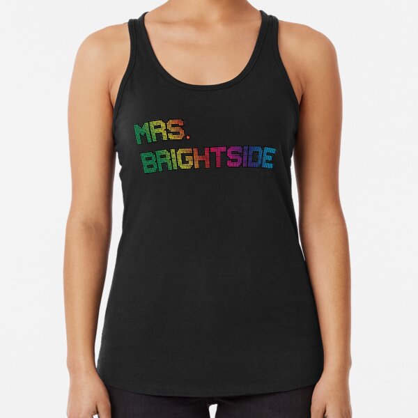 Frau. angenehme Seite Racerback Tank Top