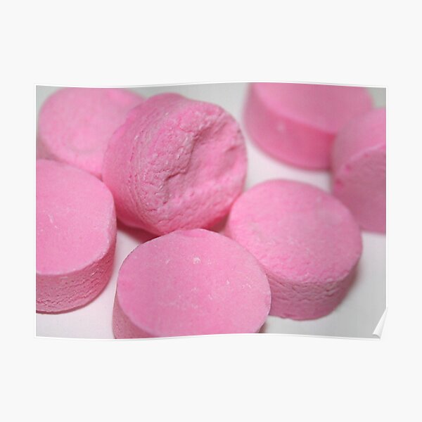 Pink Mints (PHOTOGRAPH) Poster