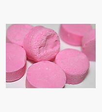 Pink Mints (PHOTOGRAPH) Photographic Print