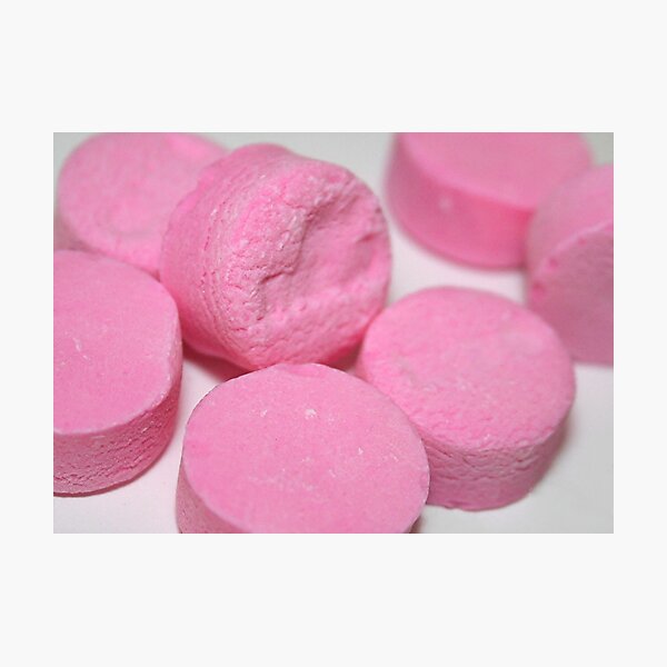 Pink Mints (PHOTOGRAPH) Photographic Print