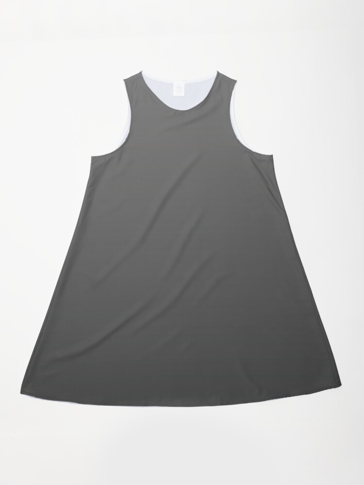 Light Grey and Dark Gray Ombre Fade Sunset Gradient" A-Line Dress for Sale  by SqueakyRicardo | Redbubble