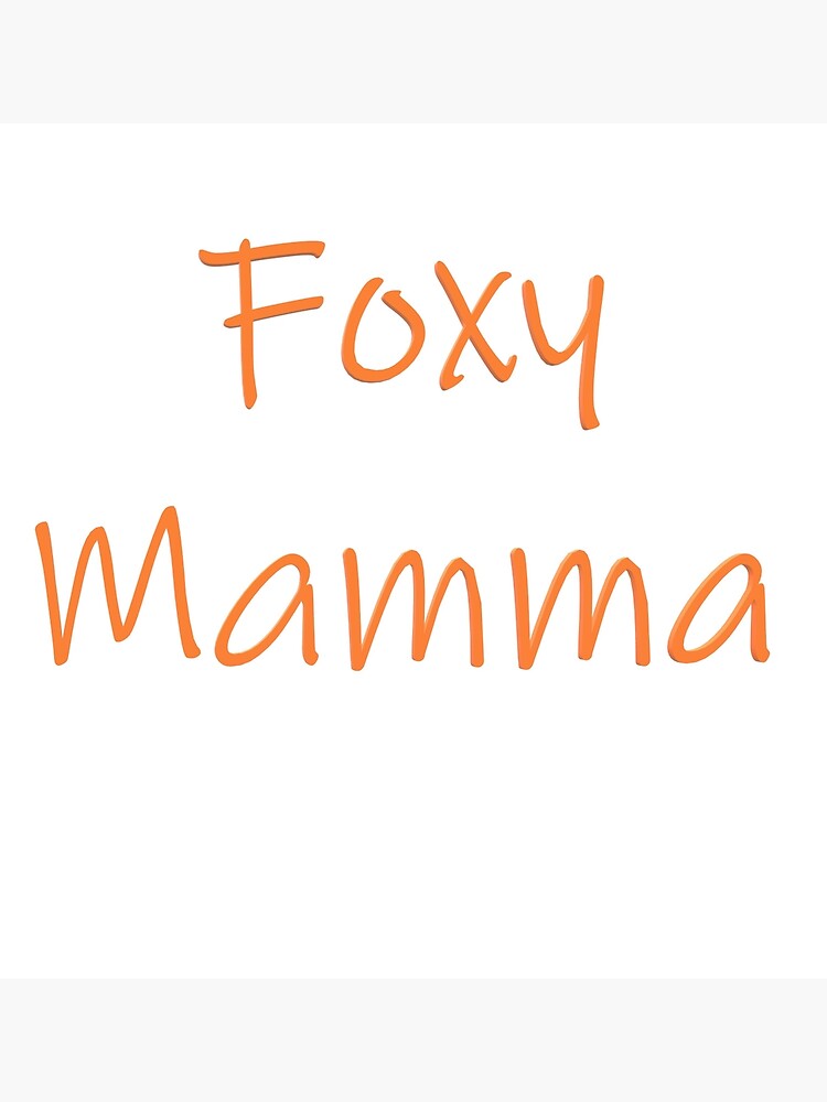"Foxy Mamma" Canvas Print by samcam86 Redbubble