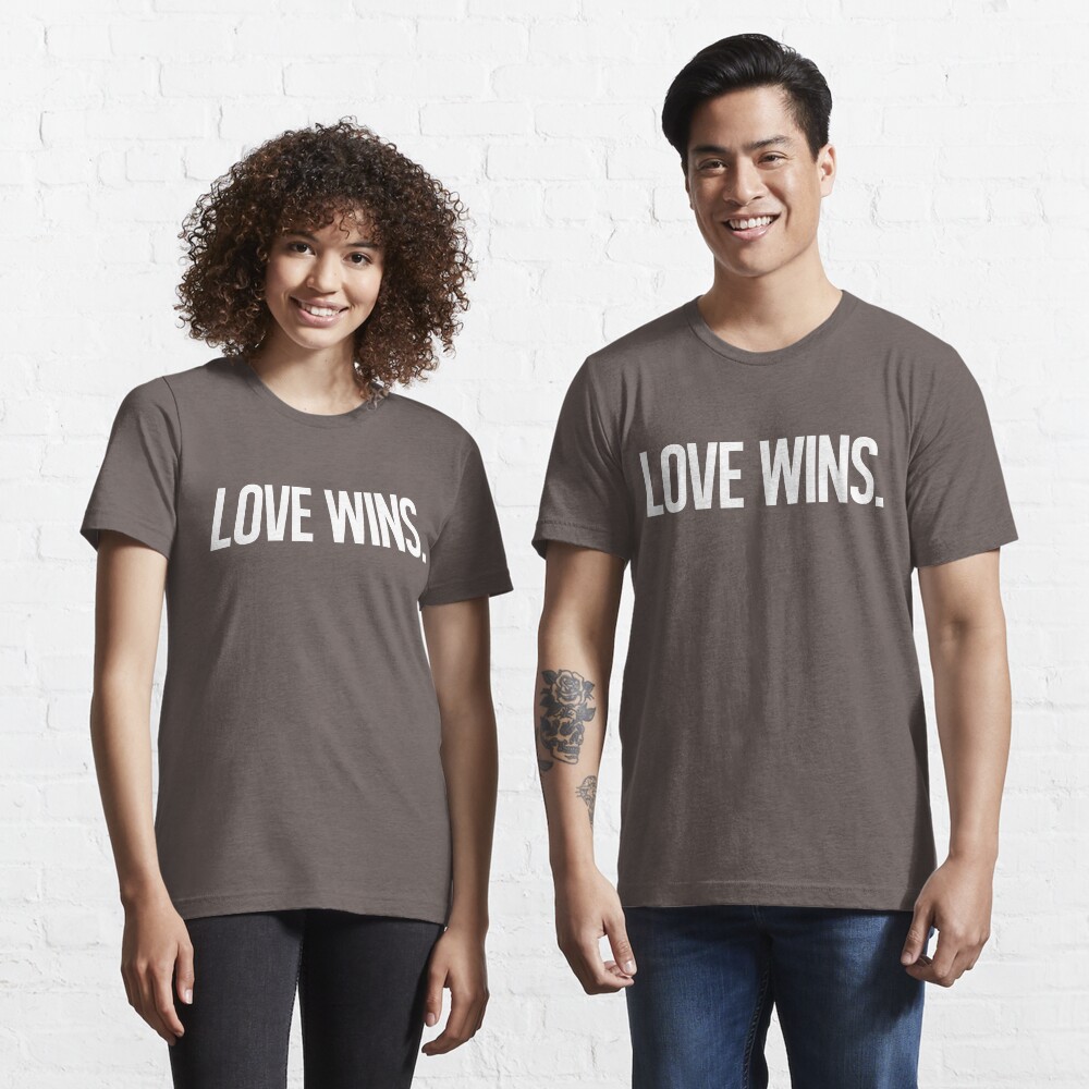 LOVE WINS. Essential T-Shirt