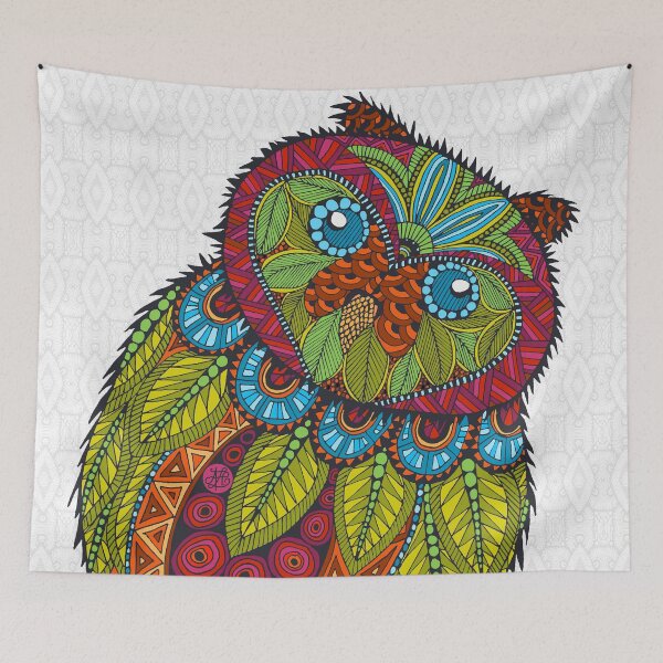 Item preview, Colorful Owl designed and sold by artlovepassion.