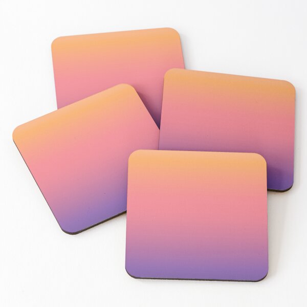 Item preview, Coral Pink Lavender Purple Ombre Fade Sunset Gradient designed and sold by SqueakyRicardo.