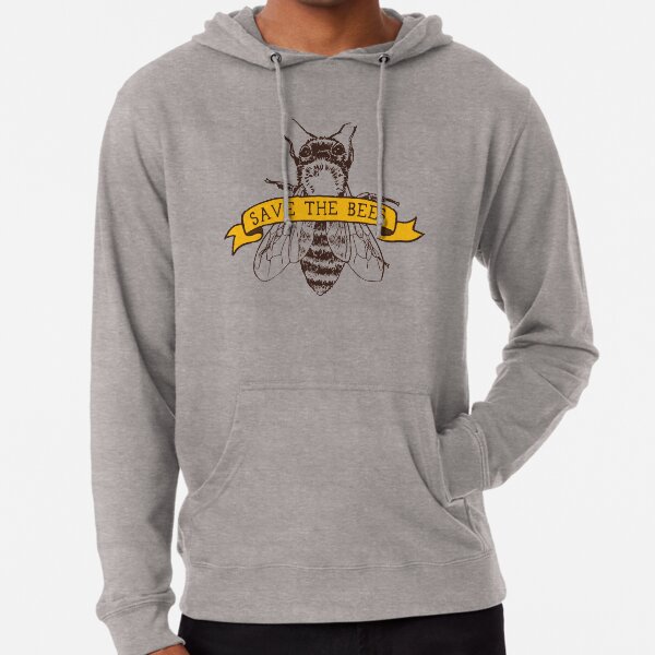 Save The Bees! Lightweight Hoodie
