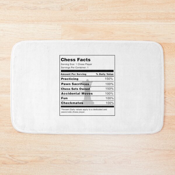 Item preview, Chess Facts designed and sold by Kooky28.