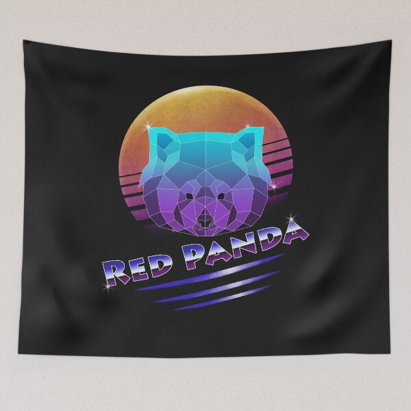 Item preview, 80s Retro Red Panda designed and sold by yajyolid.