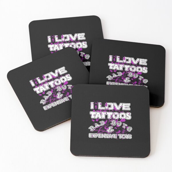Item preview, I Love Tattoos Bad Boys & Expensive Toys designed and sold by KoolMoDee.