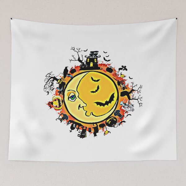 Item preview, Halloween Moon Storybook Graphic designed and sold by dcohea.