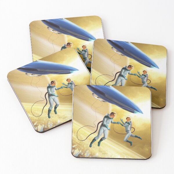 Item preview, Expedition Saturn Space Art designed and sold by lynxcollection.