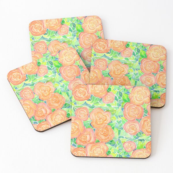 Item preview, Orange Rose Pattern designed and sold by CarolineLembke.