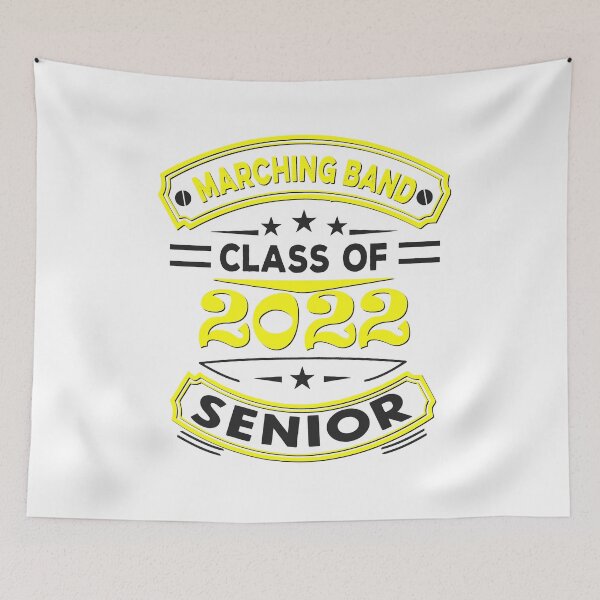 Item preview, Marching Band - Class of 2022 - Senior designed and sold by BandMomDesigns.