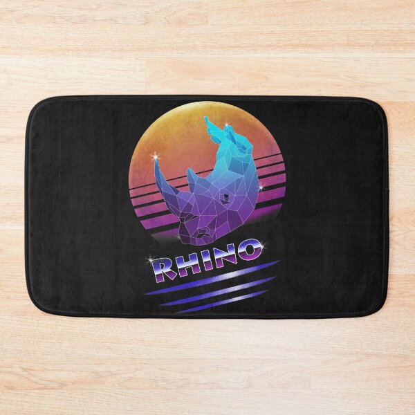 Item preview, 80s Retro Rhino designed and sold by yajyolid.
