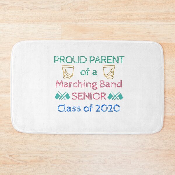 Item preview, Proud Parent of a Marching Band Senior - Class of 2020 designed and sold by BandMomDesigns.