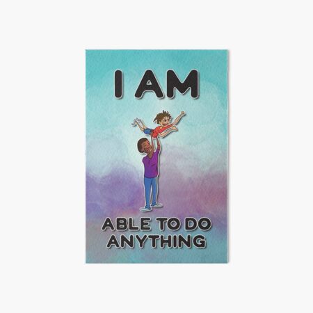 I Am Able To Do Anything Art Board Print