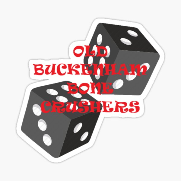 Item preview, Old Buckenham Bone Crushers Logo designed and sold by WiccaFairy.