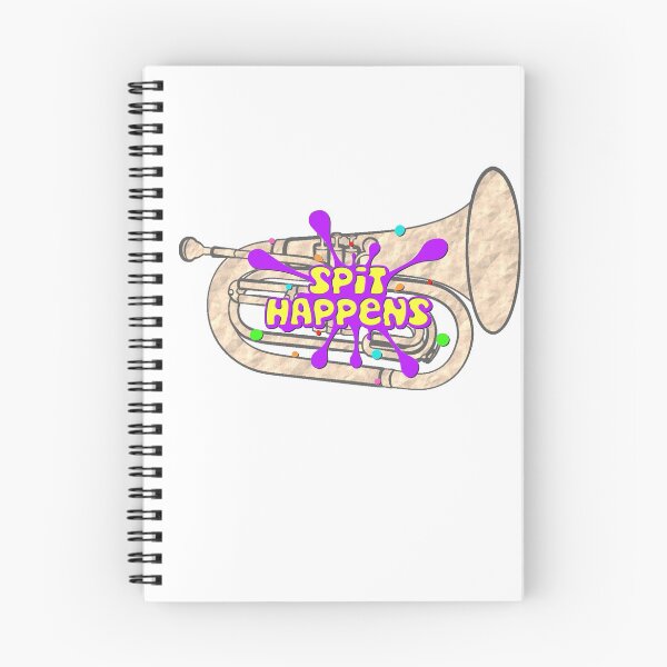 Item preview, Spit Happens - Baritone designed and sold by BandMomDesigns.