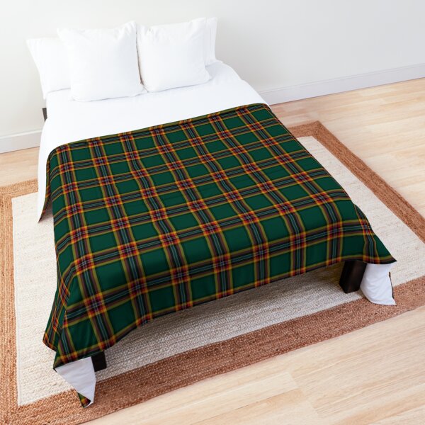 maguire plaid duvet cover