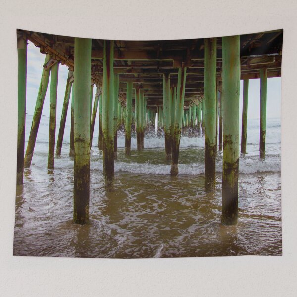 Item preview, Below Old Orchard Pier, Maine designed and sold by Yannik Hay.