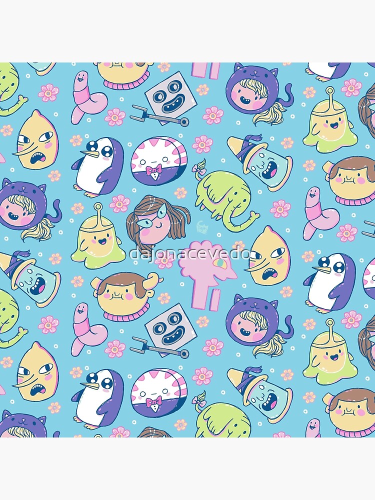 Thumbnail 2 of 2, Tote Bag, Adventure Time Friends 2 designed and sold by DajonAcevedo.