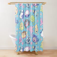 Adventure Time Friends 2 Shower Curtain