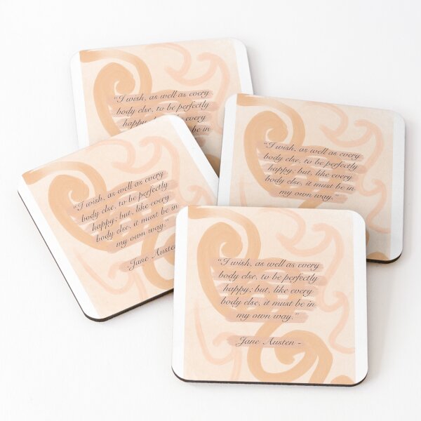 Item preview, Jane Austen Quote III designed and sold by DivergeDesigns.