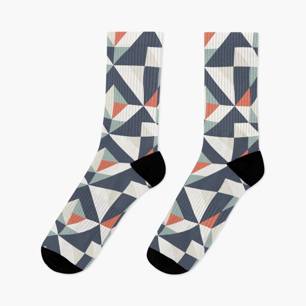 Item preview, Abstract Contemporary Geometric Retro Pattern 07 designed and sold by BONBcreative.