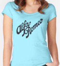 Alfa Romeo Women's Fitted Scoop T-Shirt