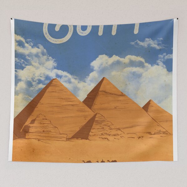 Aperçu de l'œuvre Egypte Voyage Art créée et vendue par lynxcollection.