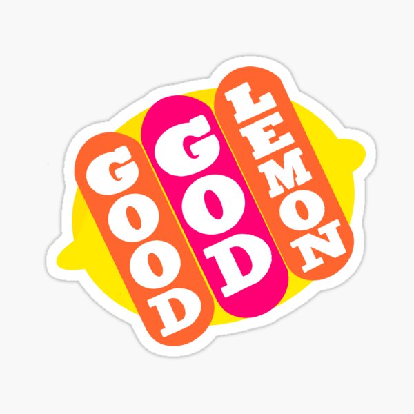 Good God Lemon Sticker