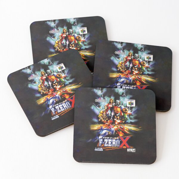 F-Zero X Japanese Promo Coasters (Set of 4)