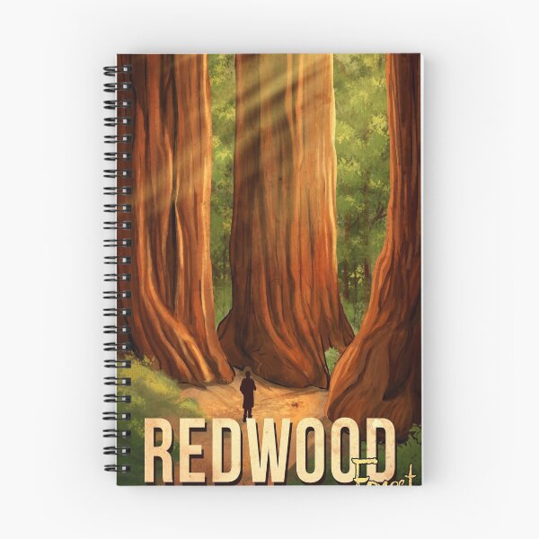 Artikelvorschau, Wanderung Redwood Travel Art entworfen und verkauft von lynxcollection.