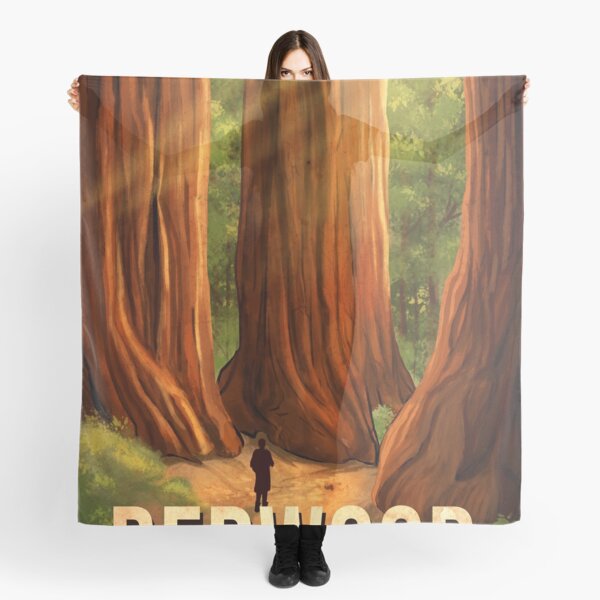 Item preview, Hike Redwood Travel Art designed and sold by lynxcollection.