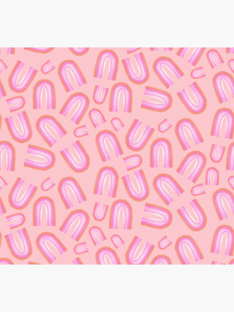 Regenbogen rosa pattern von RanitasArt