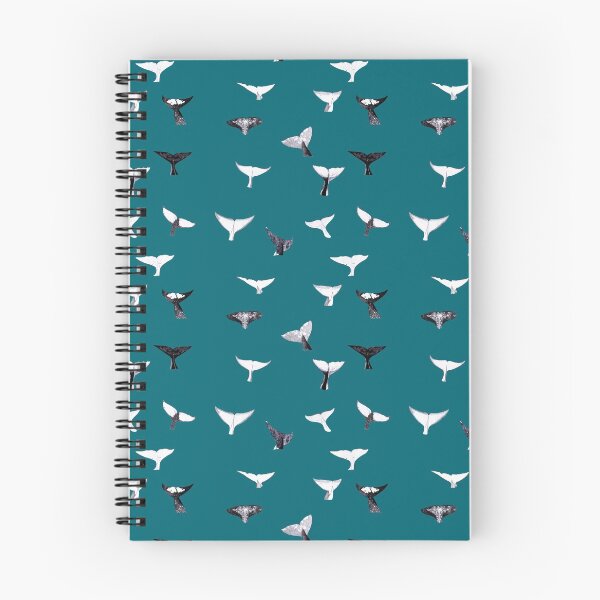 Item preview, Whale Fluke Pattern - on Teal designed and sold by EKeener.