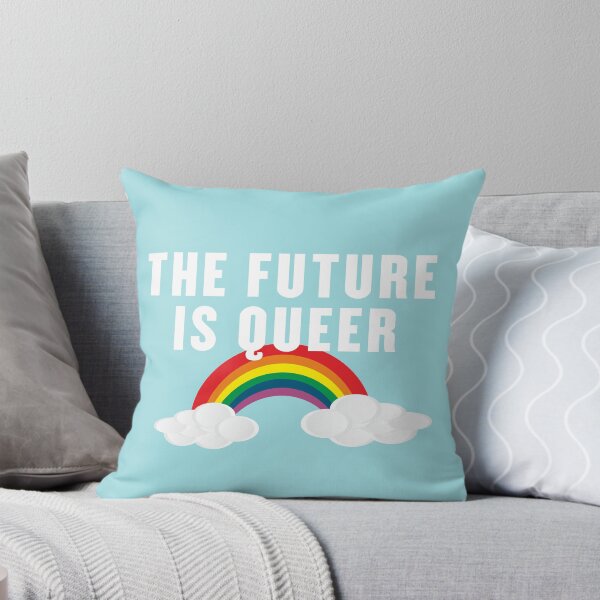 Item preview, The Future is Queer LGBTQ Pride Rainbow designed and sold by Hux Designs.