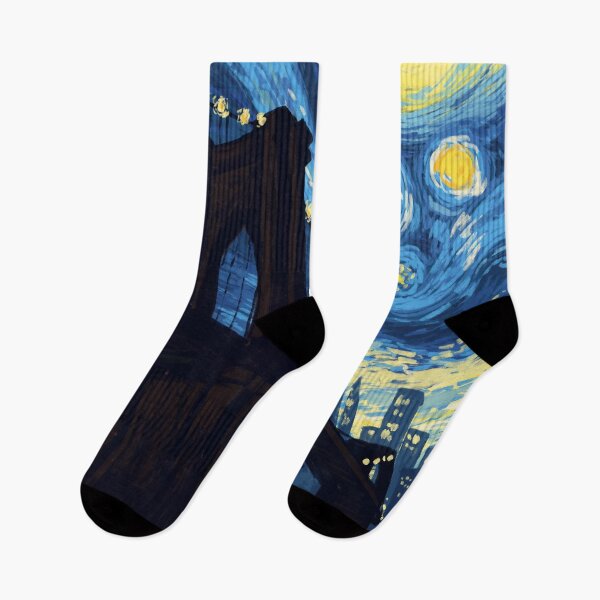 Item preview, Starry Night over Brooklyn Bridge designed and sold by lynxcollection.