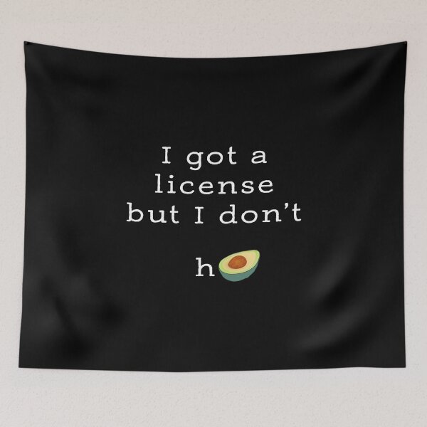 Item preview, I Got A License But I Don't Havocado Funny Avocado Graphic graphic designed and sold by tronictees.