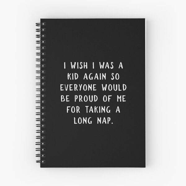 Item preview, I Wish I Was A Kid Again Taking A Long Nap Funny Adulting print designed and sold by tronictees.